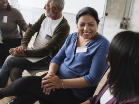 Diabetes Prevention Program people having discussion